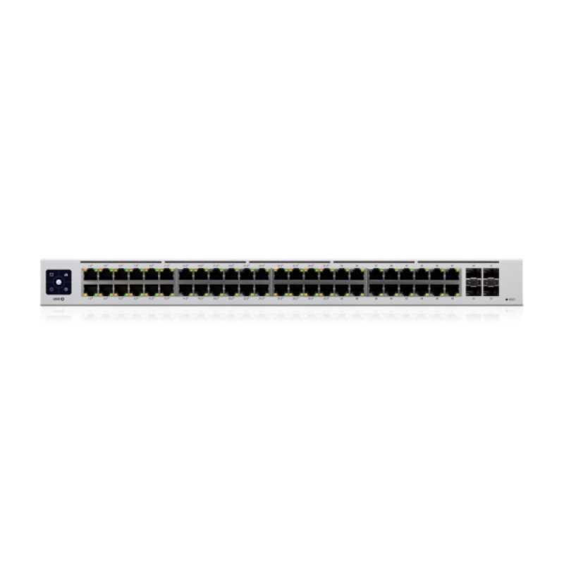 Ubiquiti UniFi USW-48-POE-EU network switch Managed Gigabit Ethernet (10/100/1000) Power over Ethernet (PoE) Silver