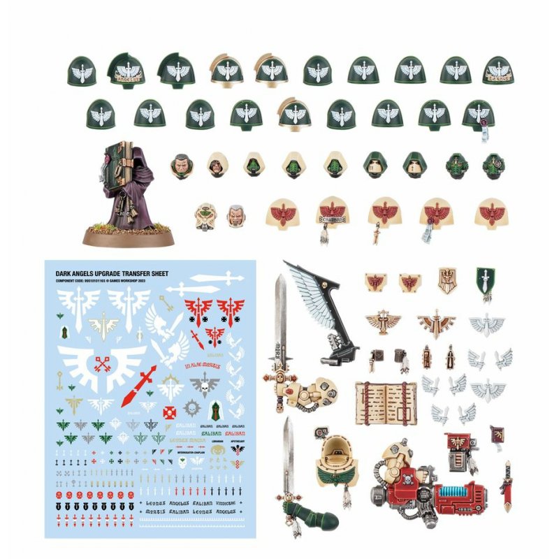 Warhammer 40k - Dark Angels Améliorations et Décalcos