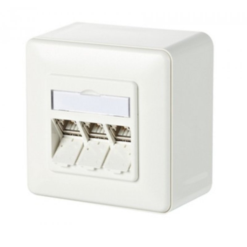 METZ CONNECT 130B11D30002-E socket-outlet RJ-45 White