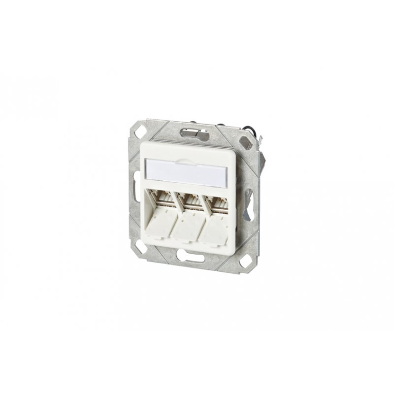 METZ CONNECT 130B11D31102-E prise de courant RJ-45 Blanc