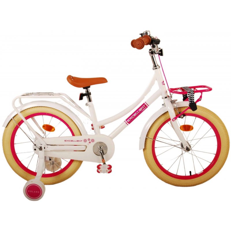 Volare - Children's Bicycle 18 Excellent - White (21779)