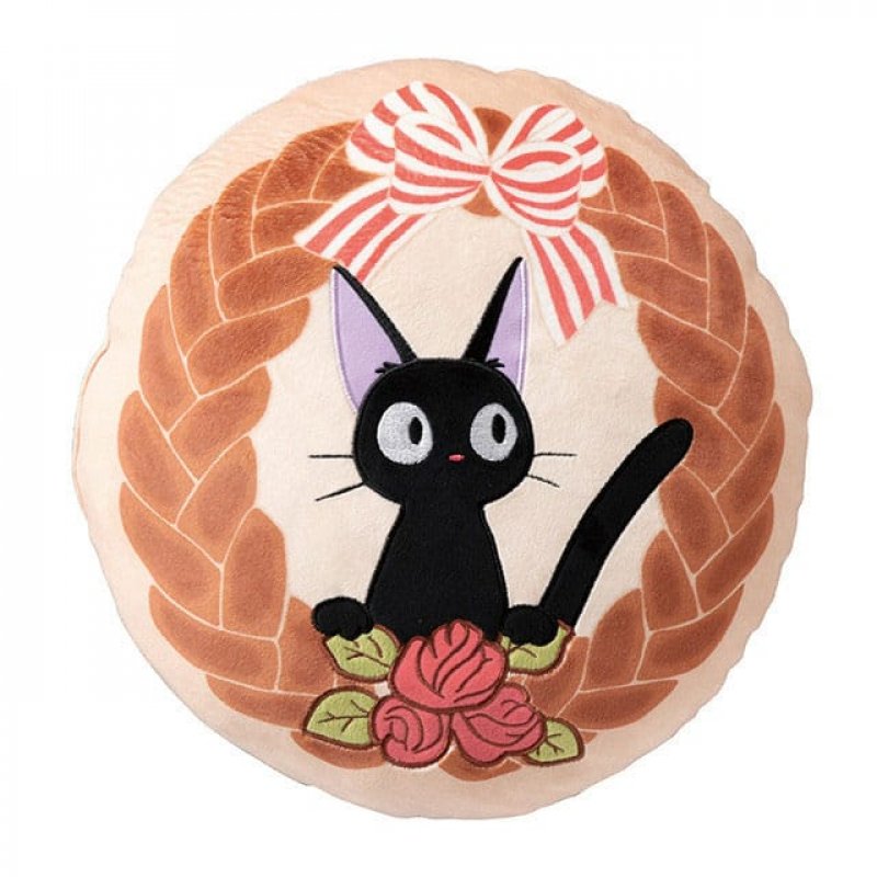 Kiki la petite sorcière oreiller Jiji Couronne de pain 35 x 35 cm