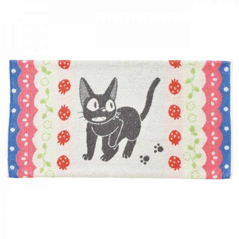 Kiki la petite sorcière taie d´ oreiller Jiji Fraises 34 x 64 cm