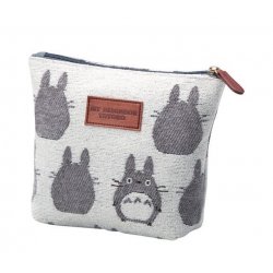 Mon voisin Totoro Pochette Silhouette Totoro Gris