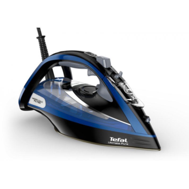 Tefal FV9848E0 fer à repasser Fer à repasser à sec ou à vapeur 3200 W Noir, Bleu, Métallique