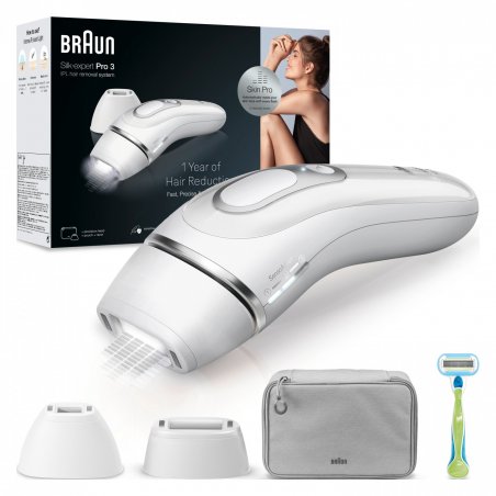 Braun - PL3122 IPL Silver & White