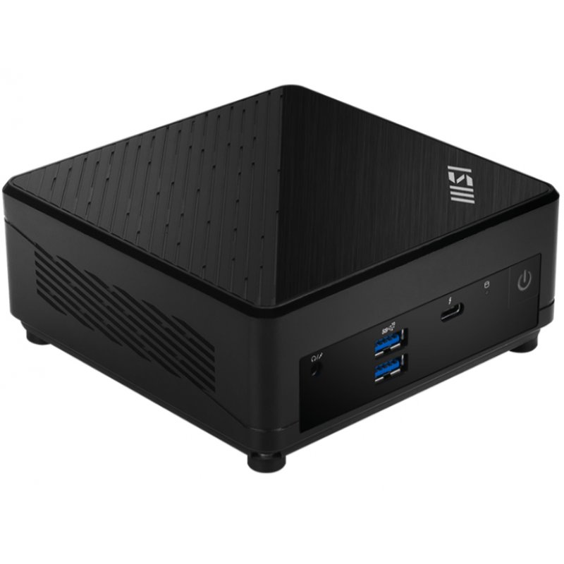 MSI Cubi 12M-001EU Intel® Core? i7 i7-1255U 16 Go DDR4-SDRAM 512 Go SSD Windows 11 Home Mini PC Noir