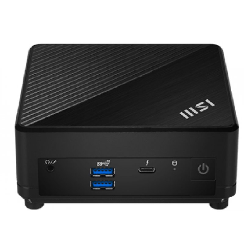 MSI Cubi 12M-001EU Intel® Core? i7 i7-1255U 16 Go DDR4-SDRAM 512 Go SSD Windows 11 Home Mini PC Noir