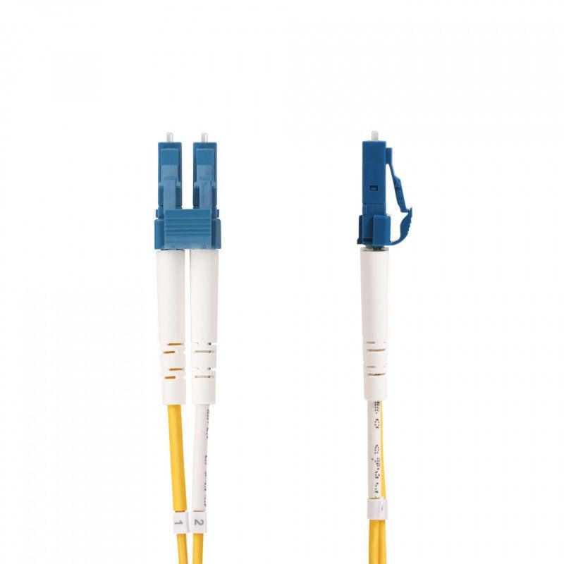 StarTech.com 7m (23ft) LC to SC (UPC) OS2 Single Mode Duplex Fiber Optic Cable, 9/125µm, Laser Optimized, 10G, Bend