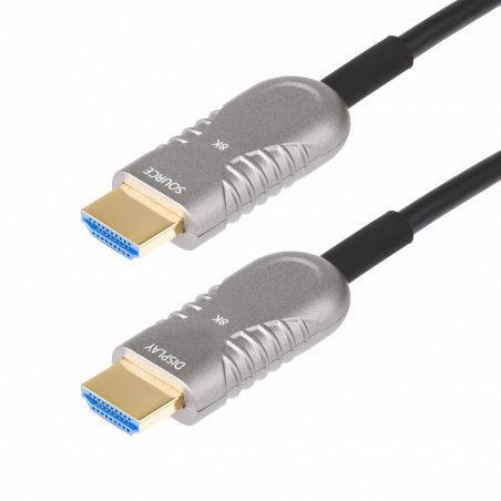 StarTech.com 100ft (30.4m) HDMI 2.1 Hybrid Active Optical Cable (AOC), CMP, Plenum Rated, 8K Ultra High Speed HDMI
