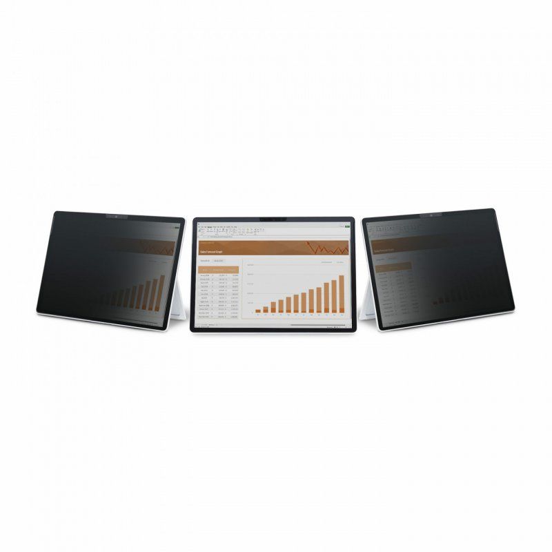 StarTech.com 4-Way Privacy Screen For 13-inch Surface Pro 8/9/X Laptop, Portrait/Landscape Modes, Touch-Enabled, /- 30