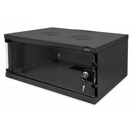 Rack DIGITUS Wall Mounting Cabinet unmo. Black