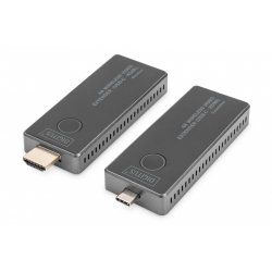 Digitus Extenseur vidéo sans fil 4K, 30 m (USB-C – HDMI)