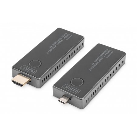 Digitus Extenseur vidéo sans fil 4K, 30 m (USB-C – HDMI)