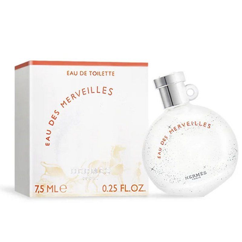 Hermes Eau Des Merveilles, Femei, Eau De Toilette, 7.5ml