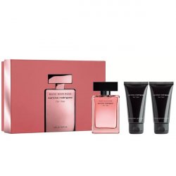 Set Narciso Rodriguez Musc Noir Rose, Femei, Eau De Parfum 50ml Lotiune Corp 50ml Gel de Dus 50ml
