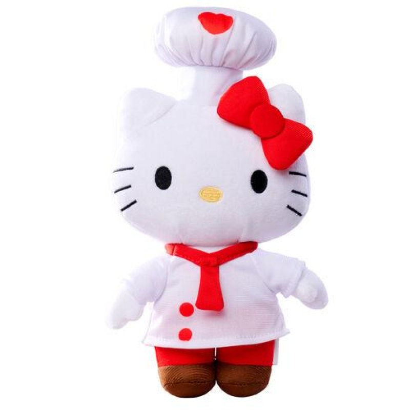HELLO KITTY - Assortiment de 12 Peluches - 4 Modèles - 20cm