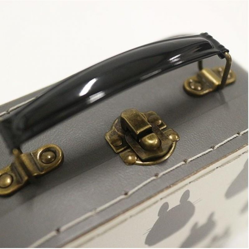 MON VOISIN TOTORO - Totoro Gris - Valisette 12.5x15.6x6.8cm