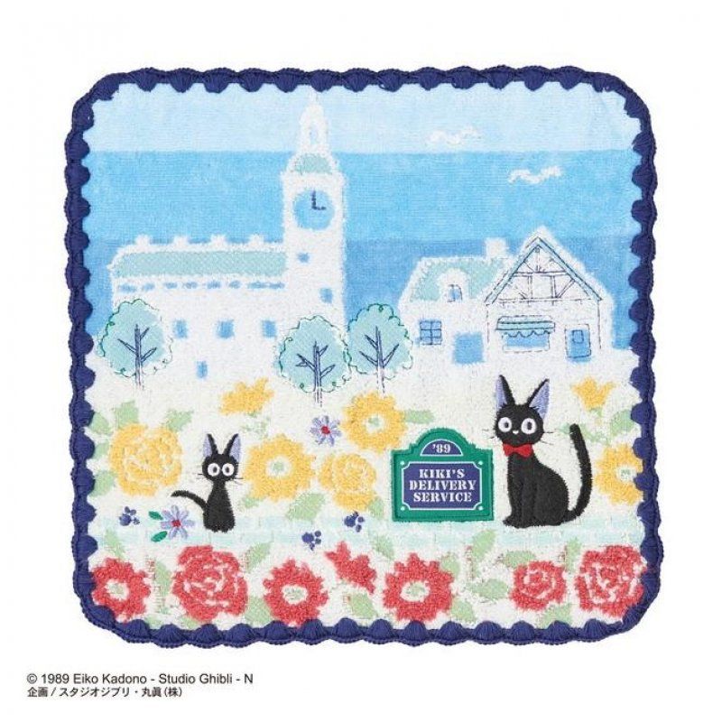 KIKI LA PETITE SORCIERE - Rues de Paris - Mini Serviette 25x25cm