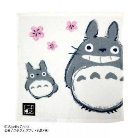 MON VOISIN TOTORO - Totoro Sakura - Mini Serviette Imabari 34x36cm