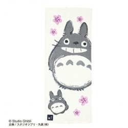 MON VOISIN TOTORO - Totoro Sakura - Serviette Imabari 34x80cm