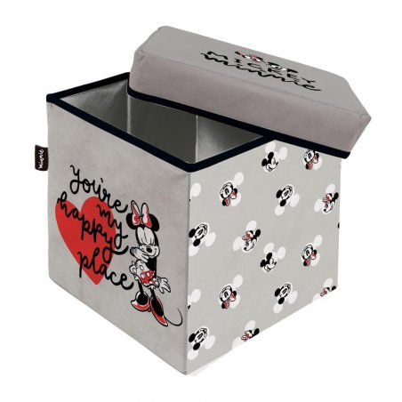 MINNIE - Tabouret & Rangement - '30x30x30cm'