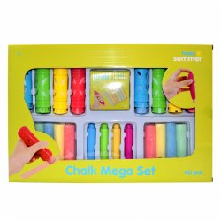 HAPPY SUMMER - Chalk Mega Set 40 pcs. (303202)