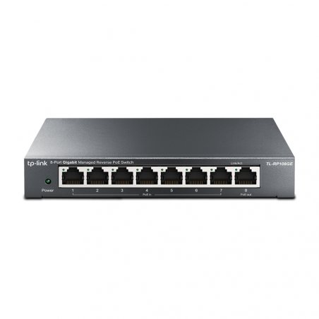 TP-Link Switch PoE inversé administrable Gigabit à 8 ports
