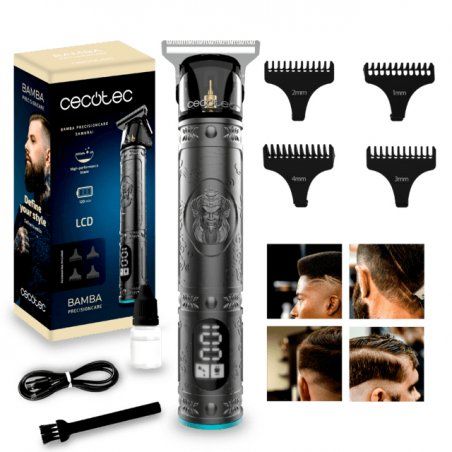 Cecotec 03380 hair trimmers/clipper Black, Grey 4