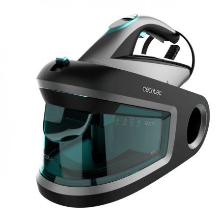 Cecotec 01865 Centrale vapeur 3200 W Semelle en céramique Bleu, Gris
