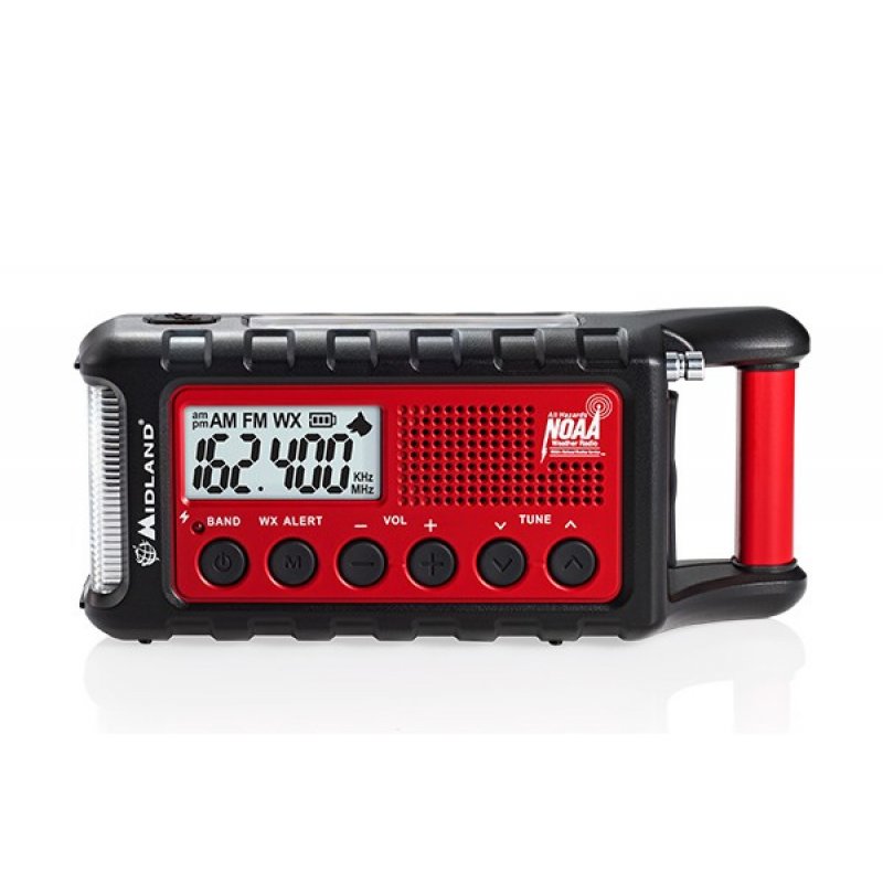 Midland ER300 Portable Analog Black, Red