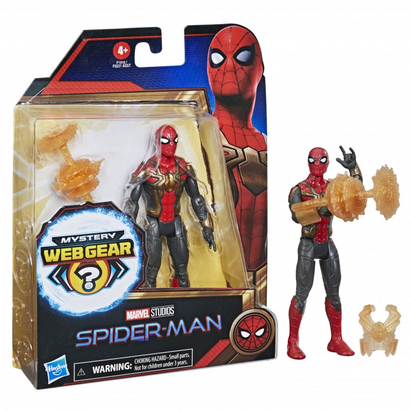 Marvels Spider-Man 3 Movie 6in Iron Spider Black Gold Spidey Integrated suit /Toys