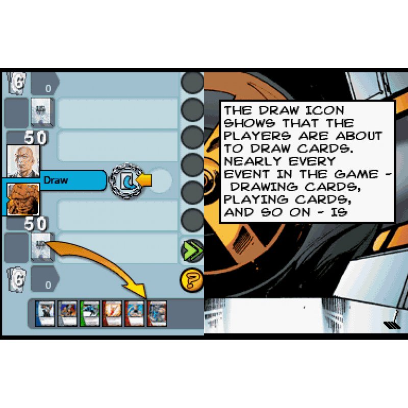 Marvel Trading Card Game (Italian Box - Multi Lang In Game) (DELETED TITLE) /NDS