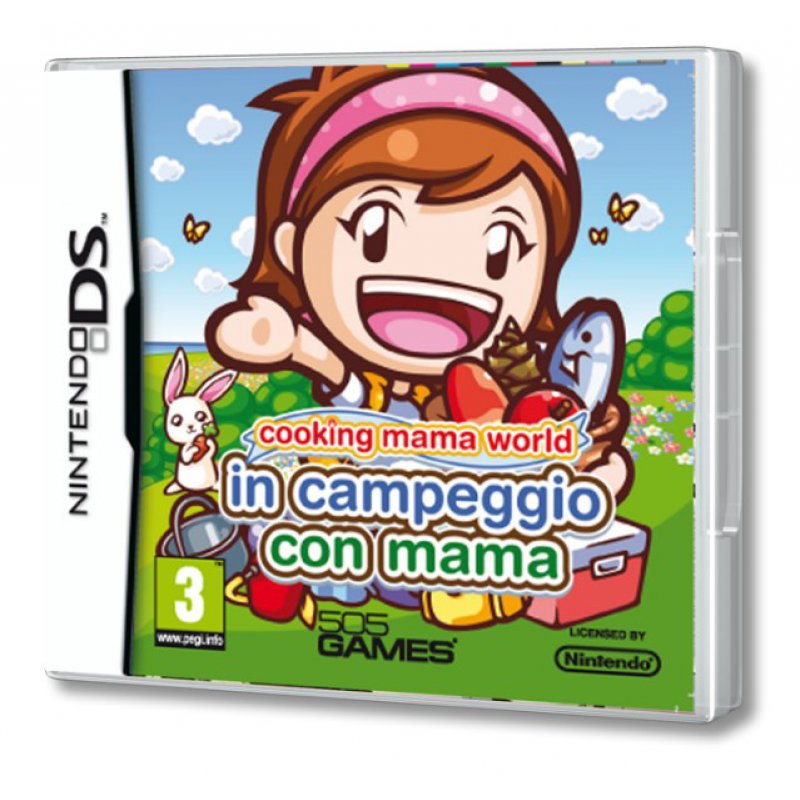 Halifax Cooking Mama World: in campeggio con Mama, 3DS Anglais, Italien Nintendo 3DS