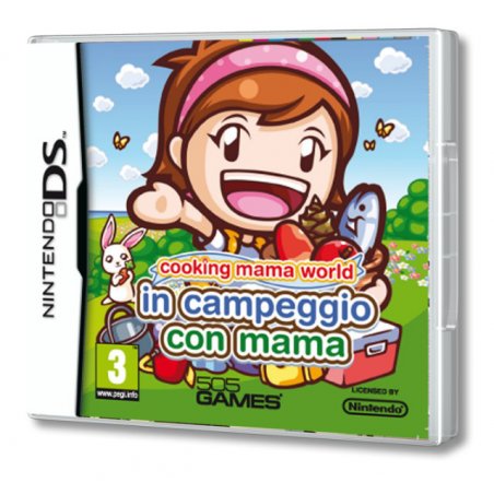 Halifax Cooking Mama World: in campeggio con Mama, 3DS English, Italian Nintendo 3DS