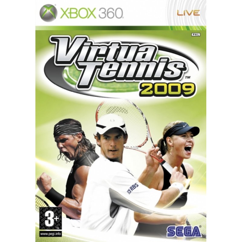 SEGA Virtua Tennis 2009, Xbox 360 Anglais, Italien