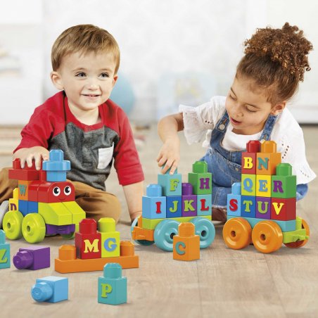 Mega Bloks - ABC Learning Train /Toys