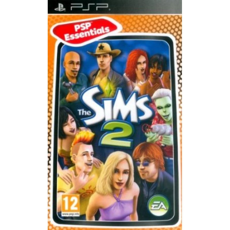 Sims 2 (Essentials)(Italian Box - EFIGS in Game) (DELETED TITLE) /PSP