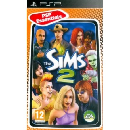 Sims 2 (Essentials)(Italian Box - EFIGS in Game) (DELETED TITLE) /PSP