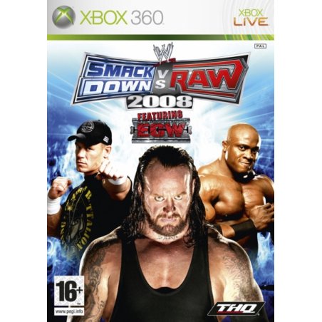 THQ WWE Smackdown vs Raw 2008, Xbox 360 Italien