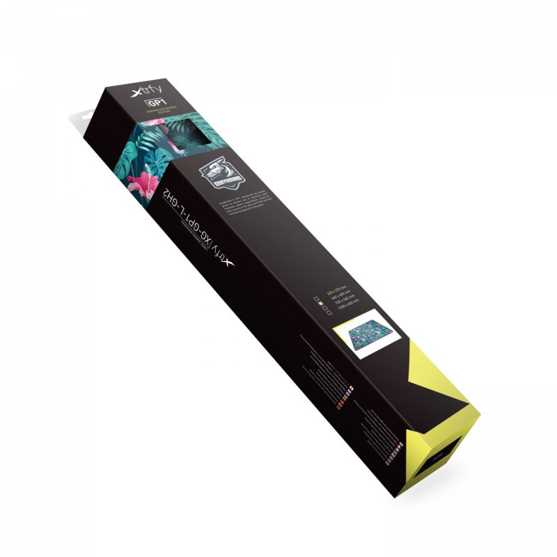 CHERRY XTRFY GP1 Tropical Tapis de souris de jeu Multicolore