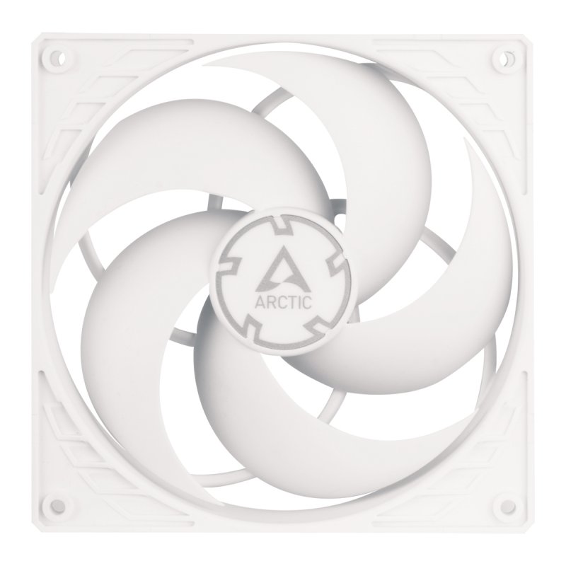 Arctic P14 14cm Pressure Optimised PWM PST Case Fan, White, Fluid Dynamic