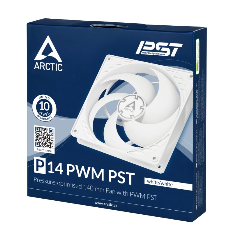 ARCTIC P14 PWM PST Pressure-optimised 140 mm Fan with PWM PST
