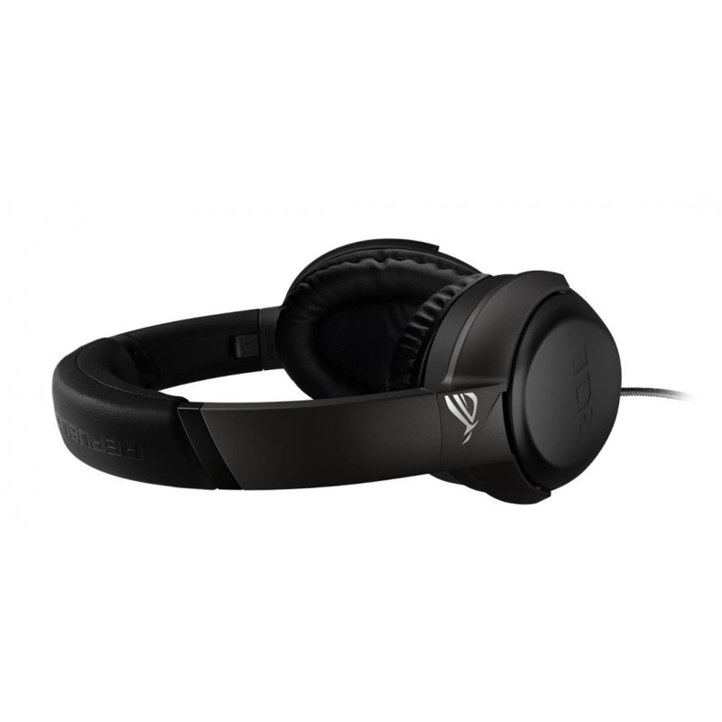 Asus ROG Strix GO Gaming Headset, USB-C (USB2 Adapter), Airtight Chambers, AI Noise-Cancelling Mic, Controls on Earcups