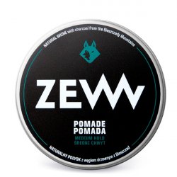 ZEW Miracle Hair Pomade With Charcoal, Pomada, Fihare Medie cu Luciu Natural, 50ml