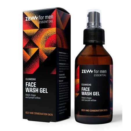 ZEW Cleansing Gel Oily and Combination Skin, Gel de Curatare pentru Fata, Ten Gras si Mixt, 100ml