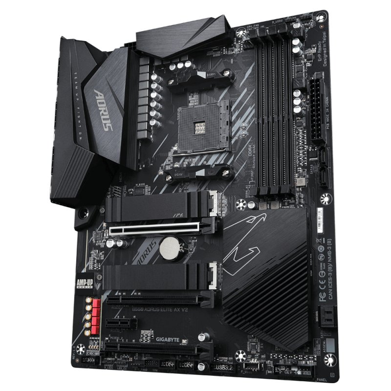 GIGABYTE Mainboard B550 AORUS ELITE AX - ATX - Socket AM4 - AMD B550