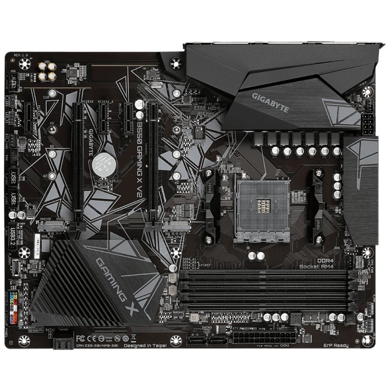 GIGABYTE Mainboard B550 GAMING X V2 - ATX - Socket AM4 - AMD B550