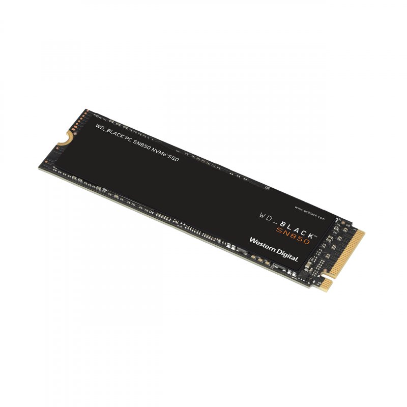 WD Black SN850 NVMe SSD WDS200T1X0E - SSD - 2 TB - PCIe 4.0 x4 (NVMe)