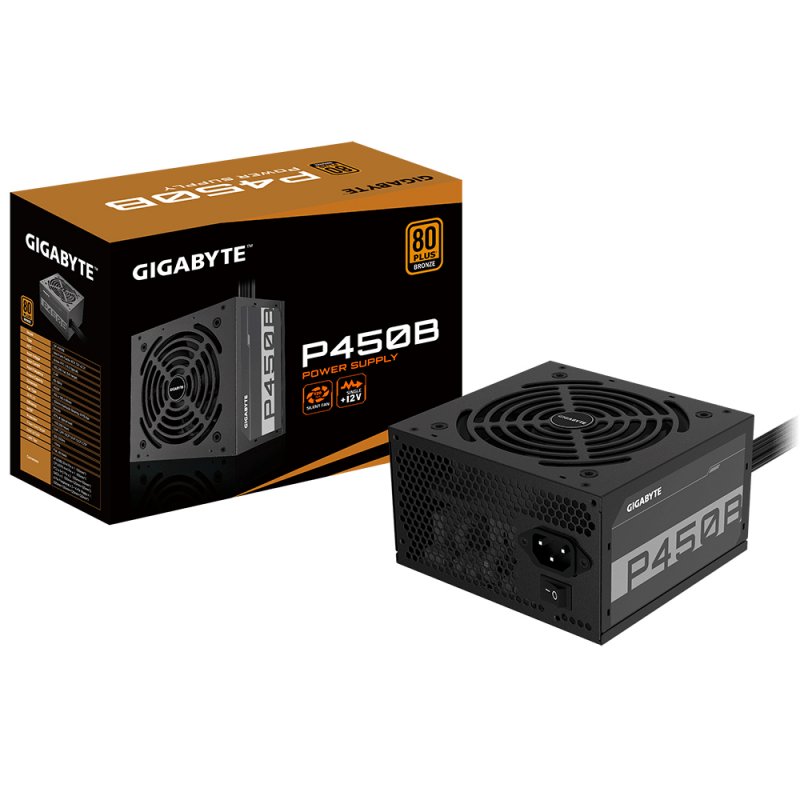 FUENTE ALIMENTACION GIGABYTE GP-P450B 450W ATX 80 BRONZE 12V V2.31